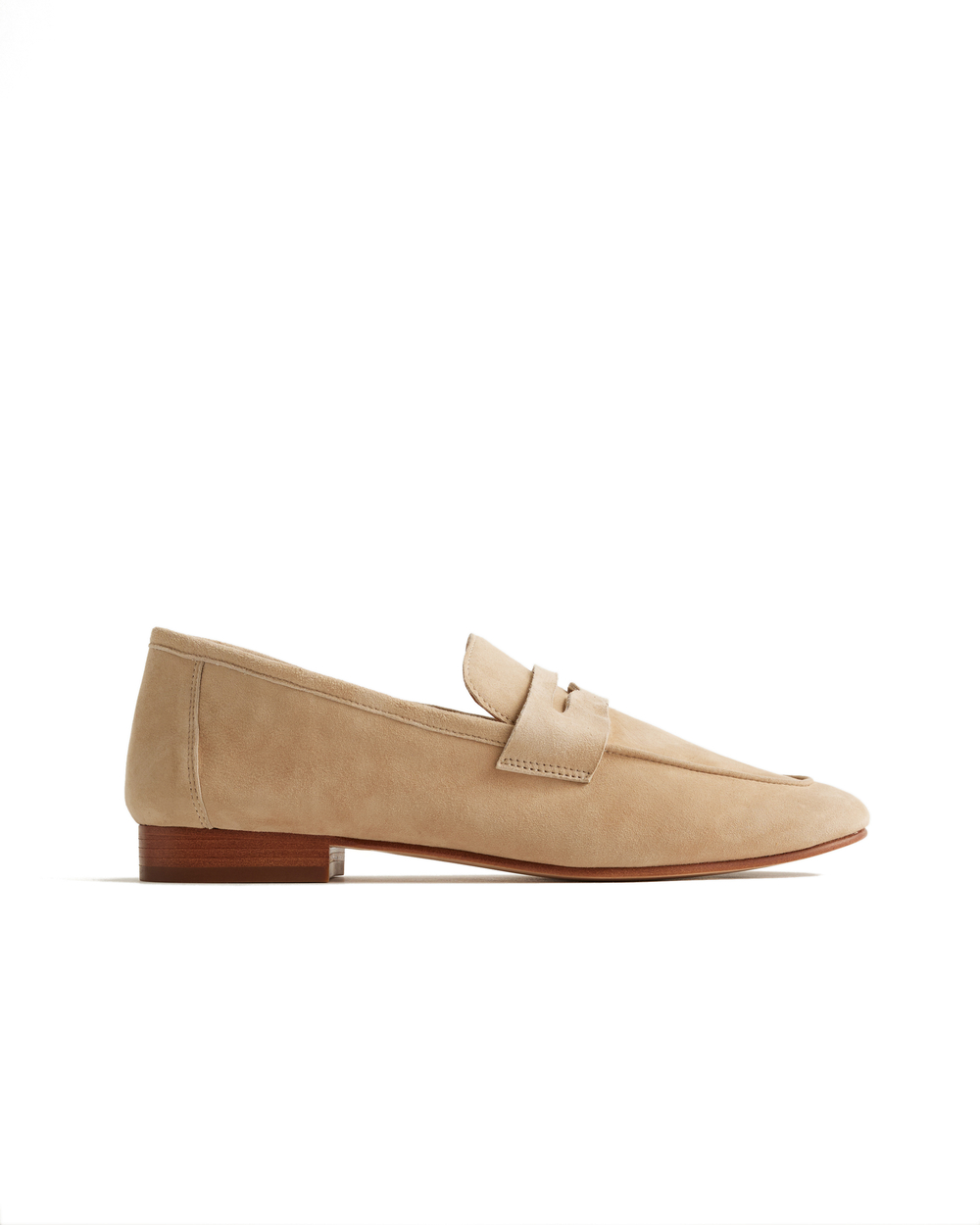 Italian Suede Penny Loafer